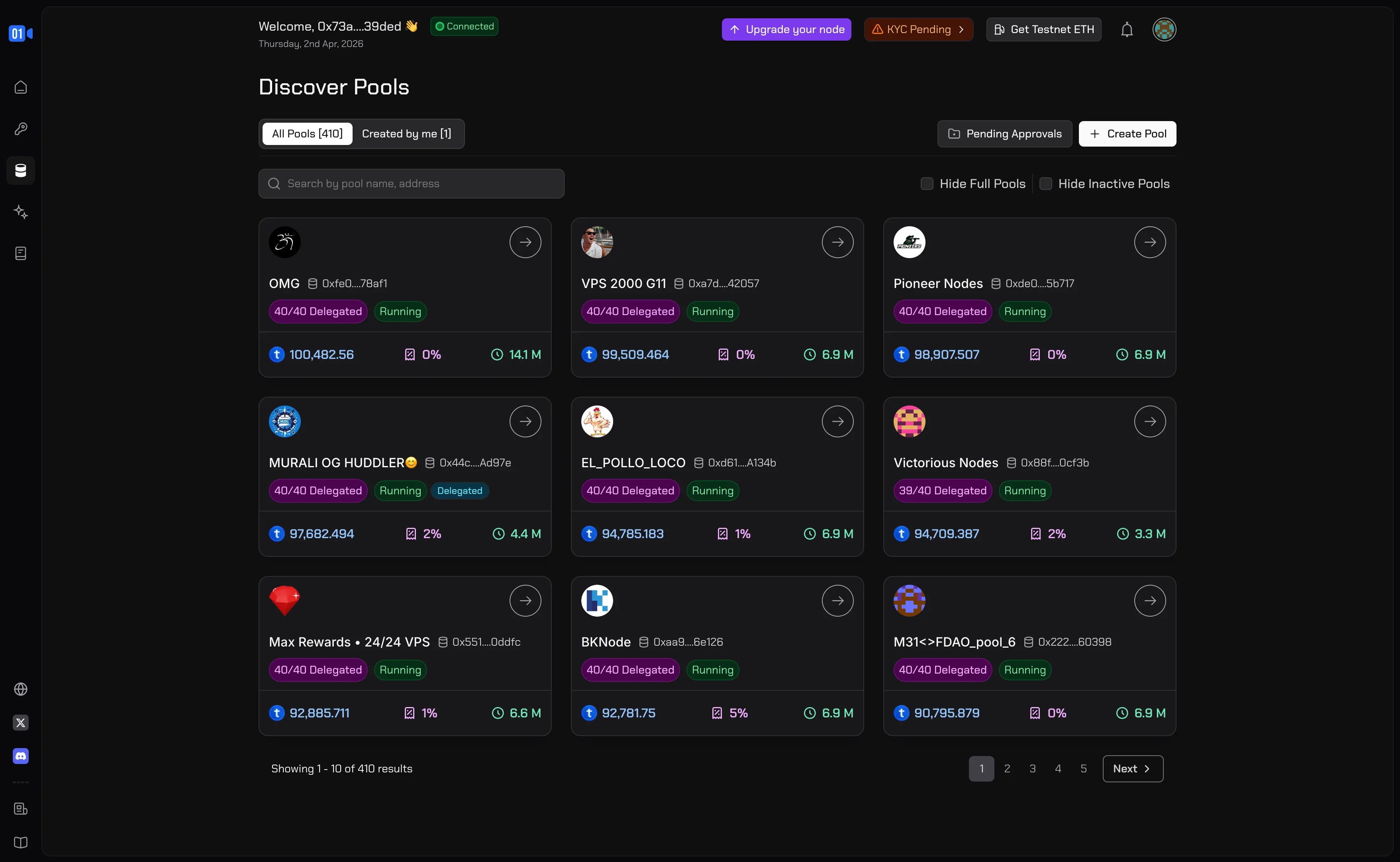 Network Dashboard